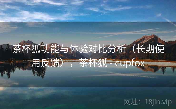 茶杯狐功能与体验对比分析（长期使用反馈），茶杯狐 - cupfox