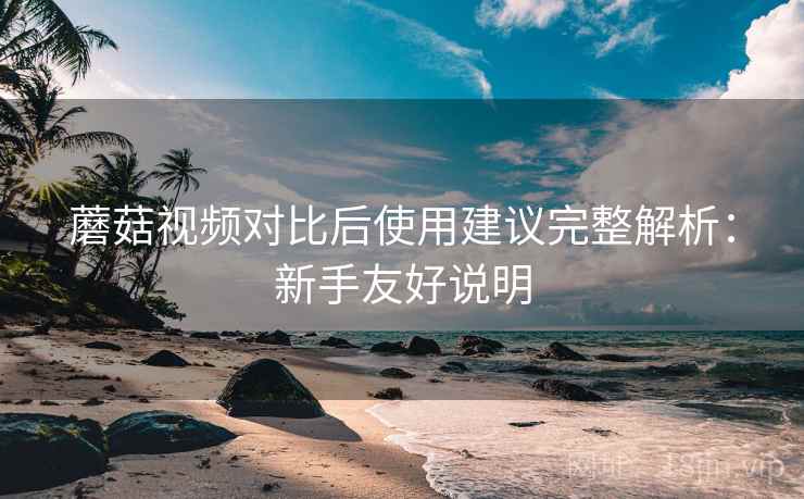 蘑菇视频对比后使用建议完整解析:新手友好说明 蘑菇视频对比后使用建议完整解析:新手友好说明